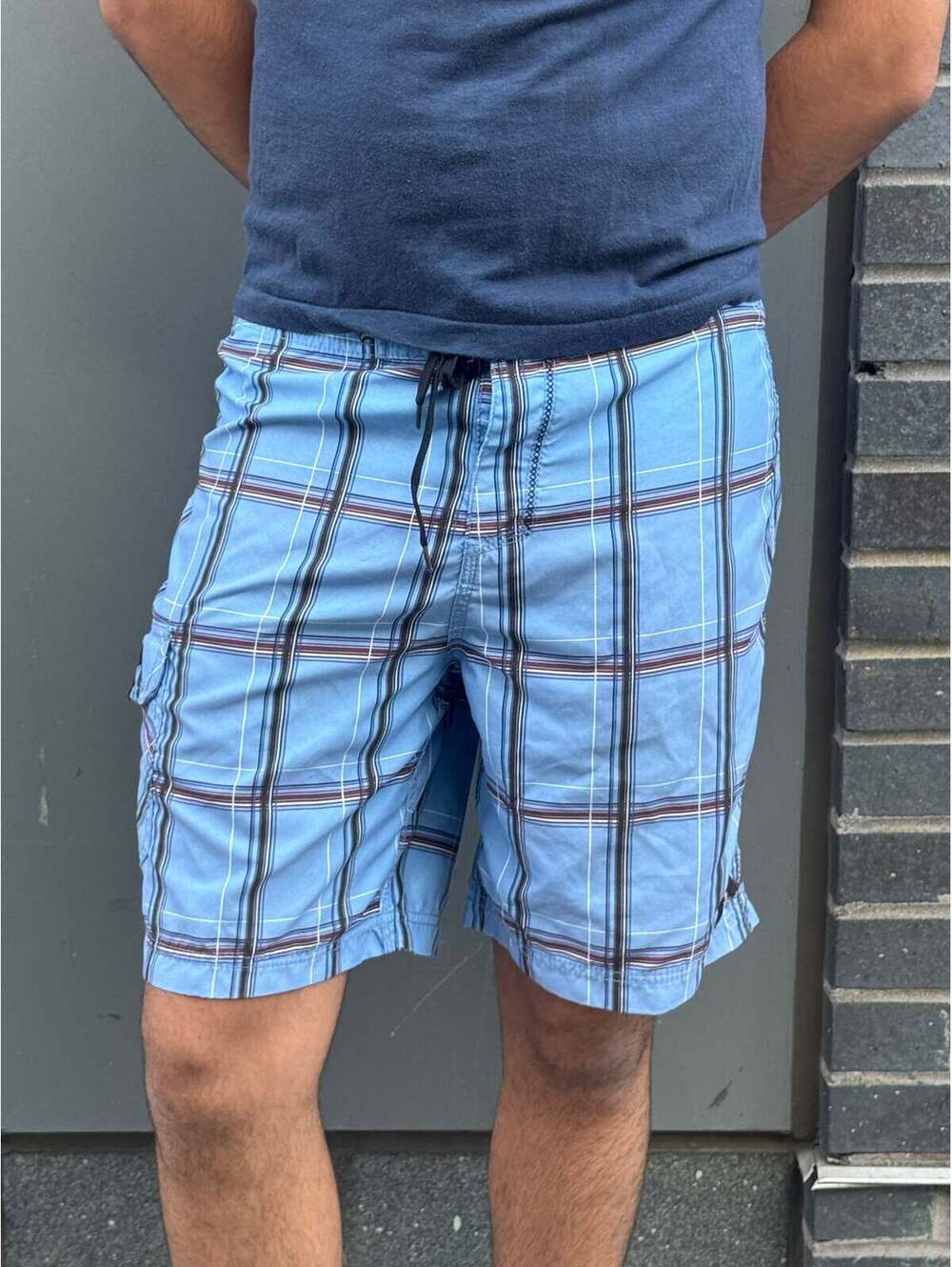 Vintage Hurley Plaid Shorts